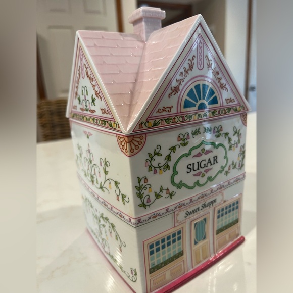 Lenox Village Sugar Canister - 1990 - Picture 5 of 8